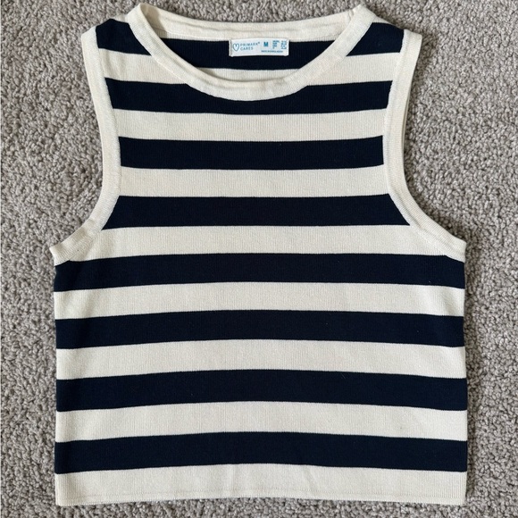 Primark Tops - Striped Sleeveless Knit Top